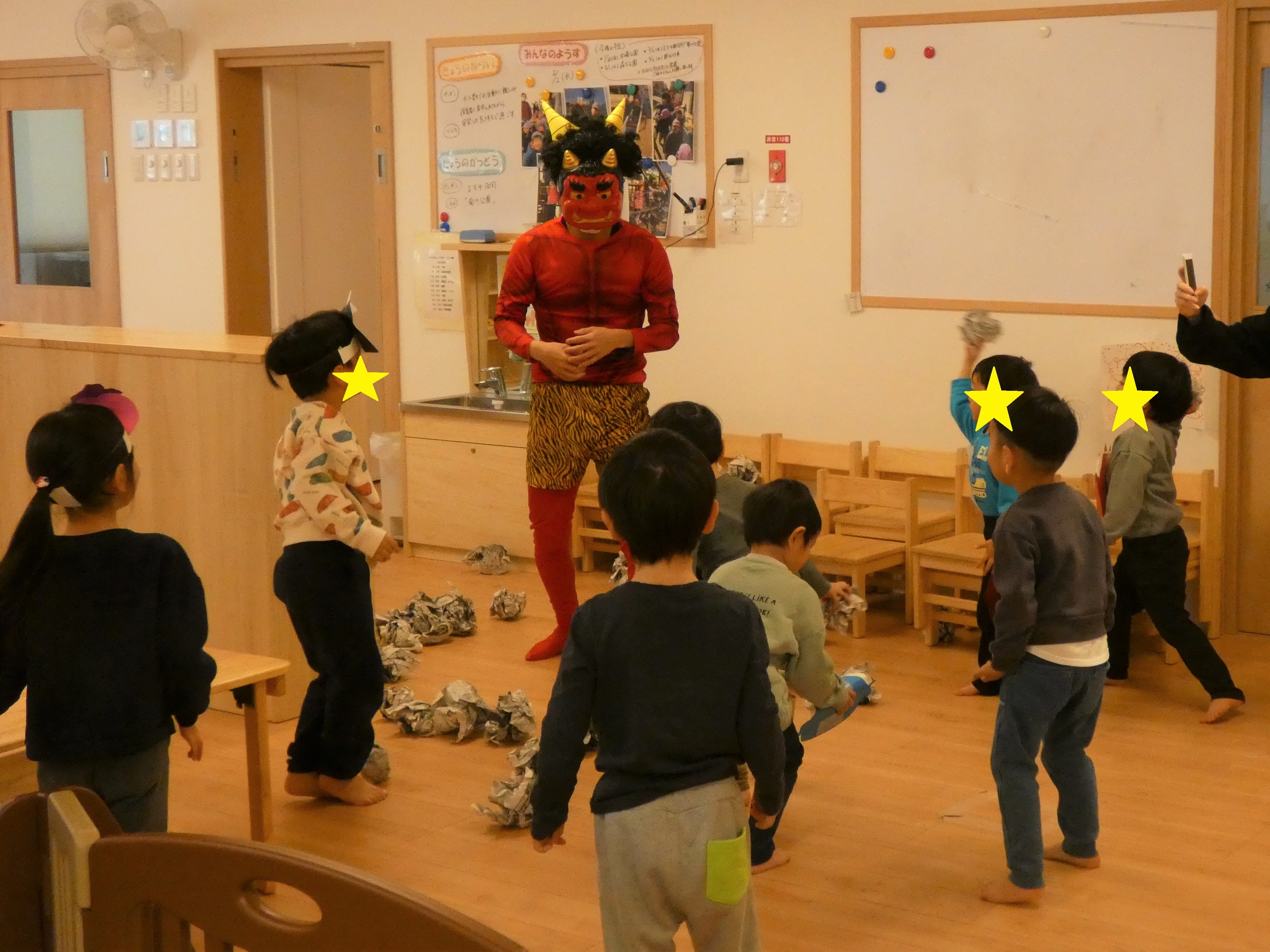 幼児クラス最強の鬼