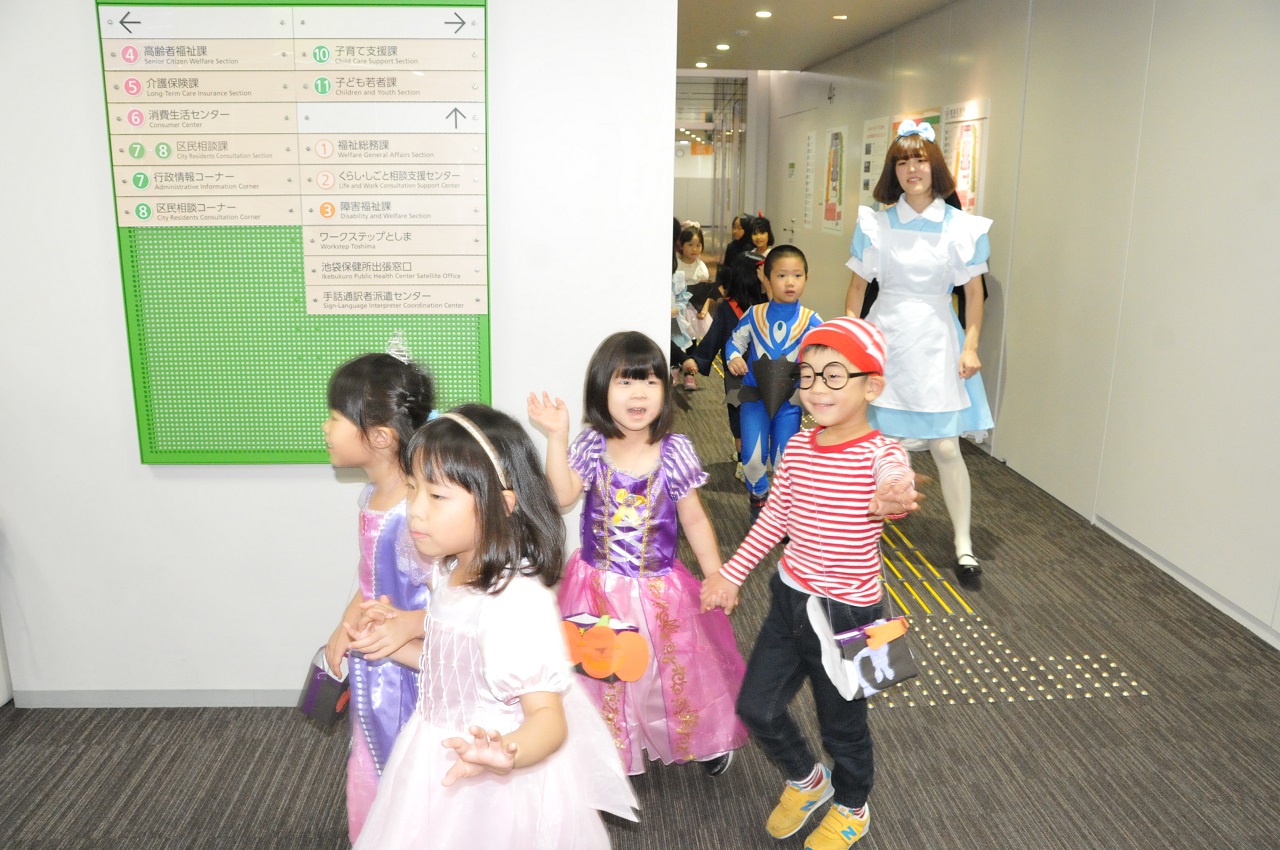 ハロウィンで地域交流！