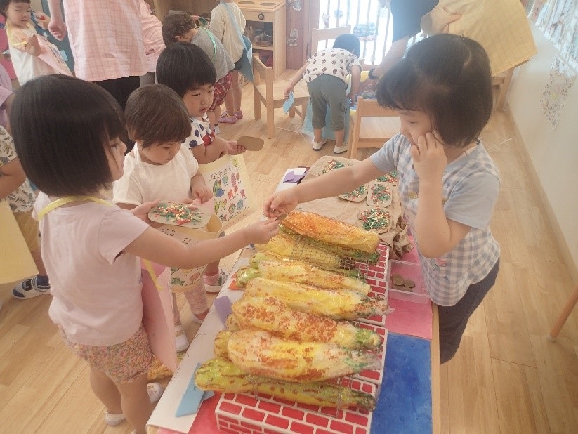 グローバルキッズ椎名町園の夏祭り