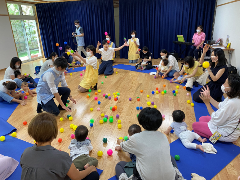 子育て支援イベントinグローバルキッズ清澄白河園