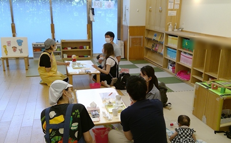 【王子園】地域子育て支援活動「離乳食の進め方講座」を実施しました！