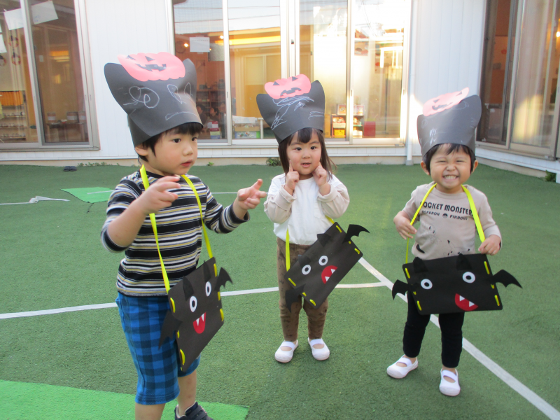 グローバルキッズ柳沢園　ハロウィン