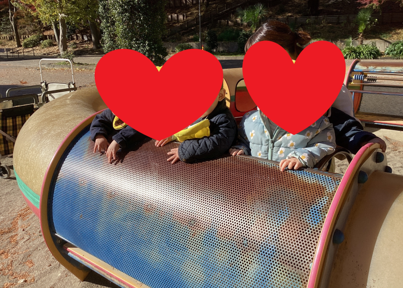 ０歳児のお散歩