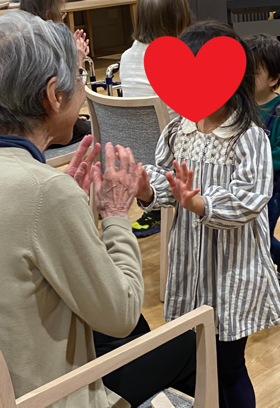 おじいちゃんおばあちゃんたちとメリークリスマス★