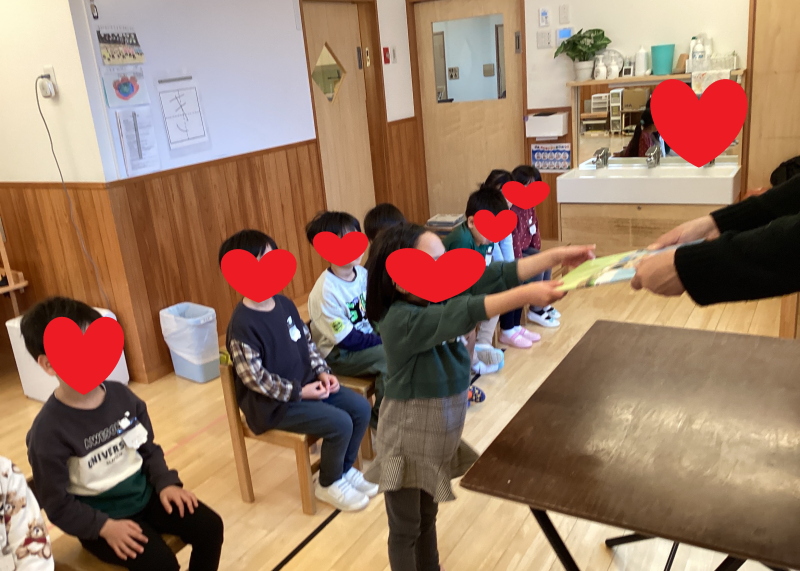 卒園式の練習
