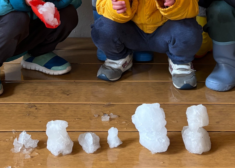 雪だるま作ろう！！