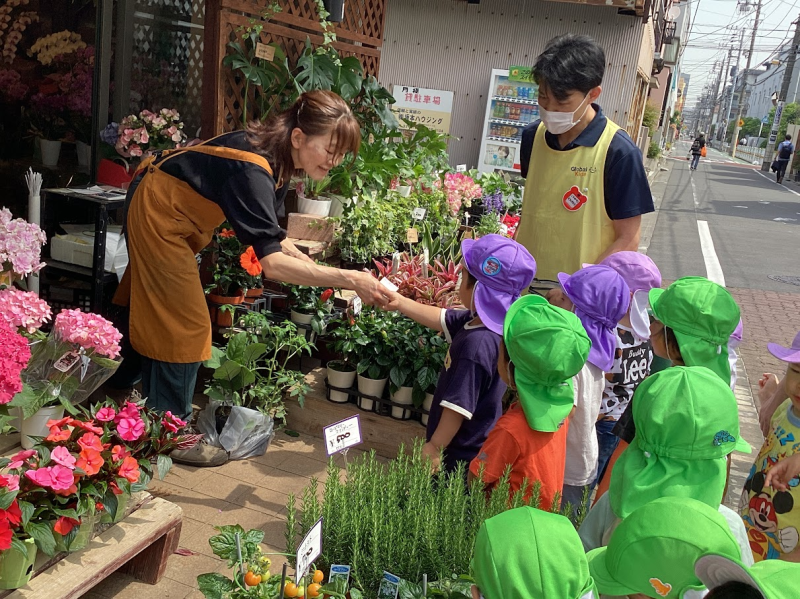 【野菜苗を植えよう！】