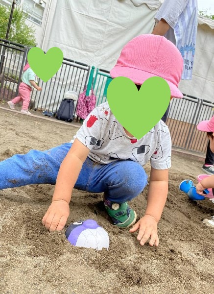 砂場は子どもの・・・
