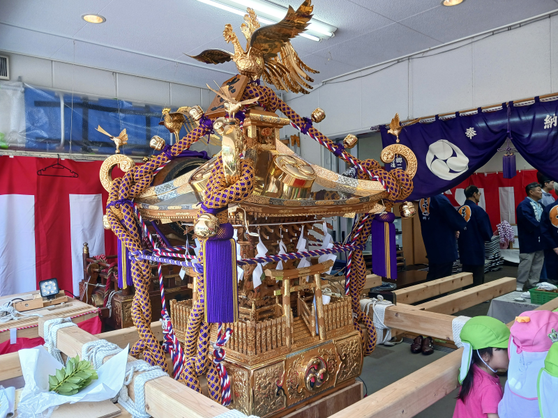 【地域交流～六郷神社例大祭】