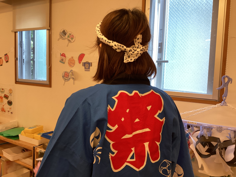 手作りいっぱいの夏祭り♪
