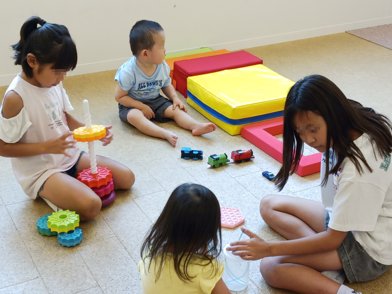 【小学生の保育士体験♡】