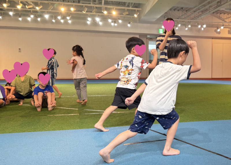 運動会の練習と飯田橋こども園に見学☆