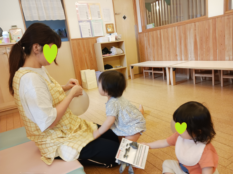 つぼみ組さん　まったりお部屋遊び☆