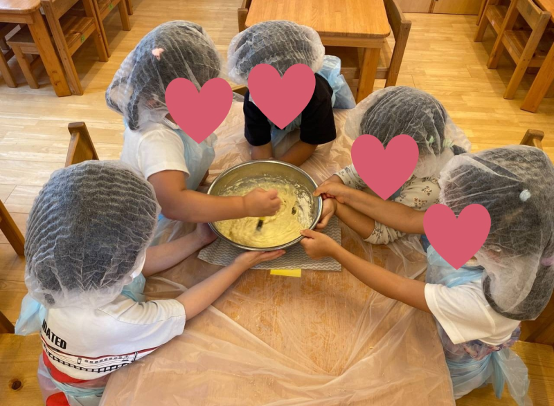 サツマイモケーキ作り！！