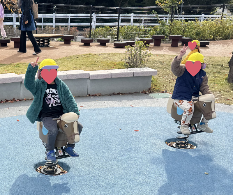 秋の遠足「馬事公苑」