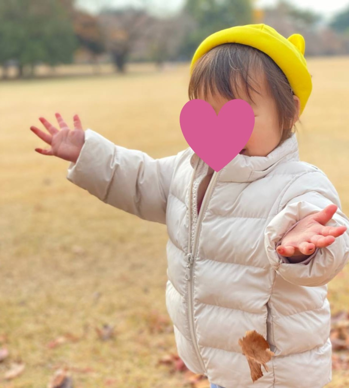 0歳児　冬のお散歩