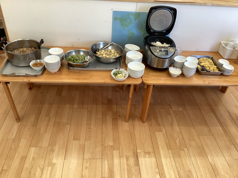 おひるごはん(幼児クラス)