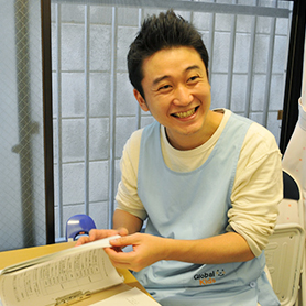 保育士 佐藤 暢哉（グローバルキッズ西馬込園）