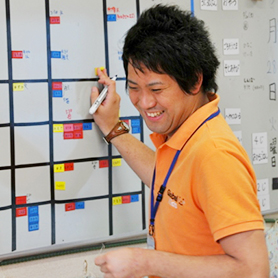 学童指導員 石阿部 太久也（泉新小学校学童クラブ）